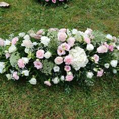Florists choice coffin spray 4ft